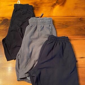 Hanes Men's Shorts Set - Black and Gray